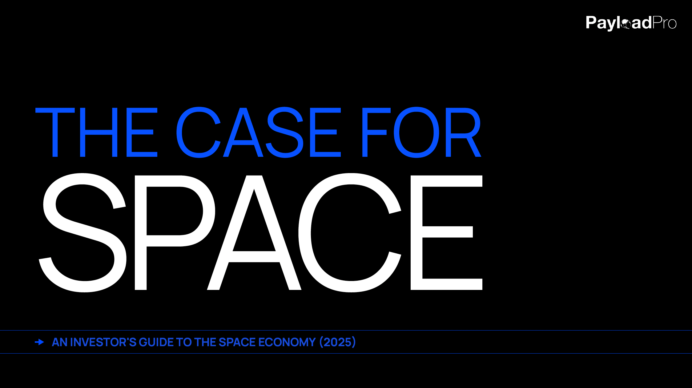 The Case for Space